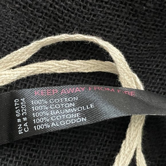 Free People Black Cotton Halter Top, XSMALL, NWOT, NEW - Picture 6 of 6